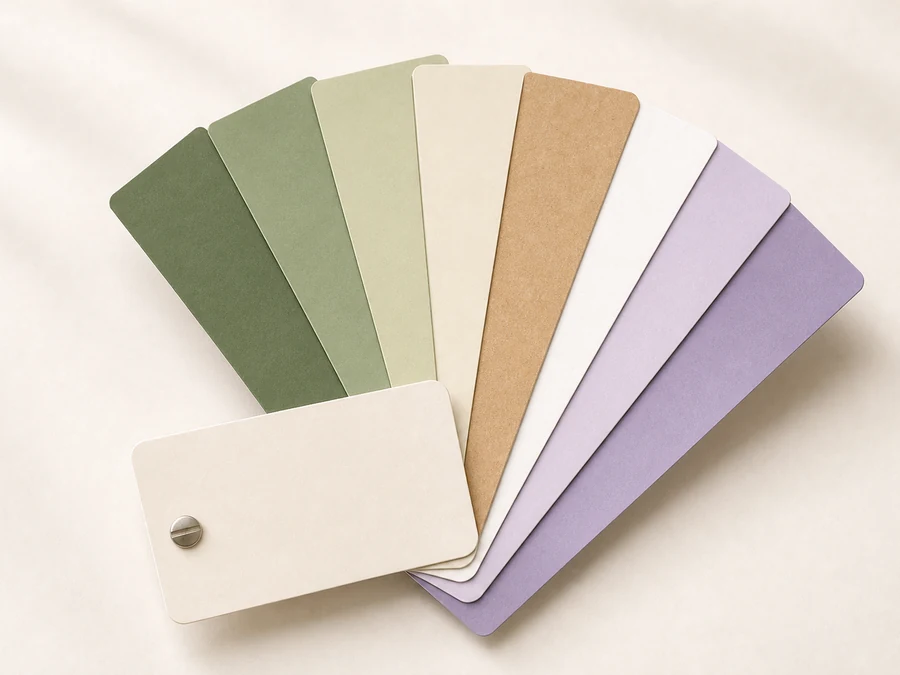 Colors private label packaging customization option