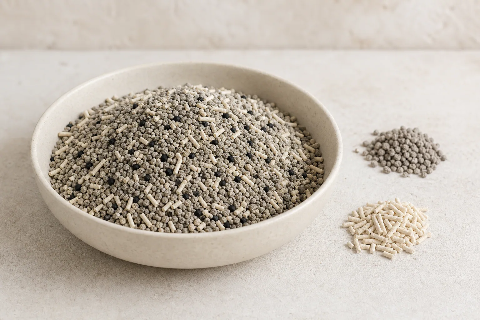 Mixed Cat Litter for Balanced Cost and Performance product sample