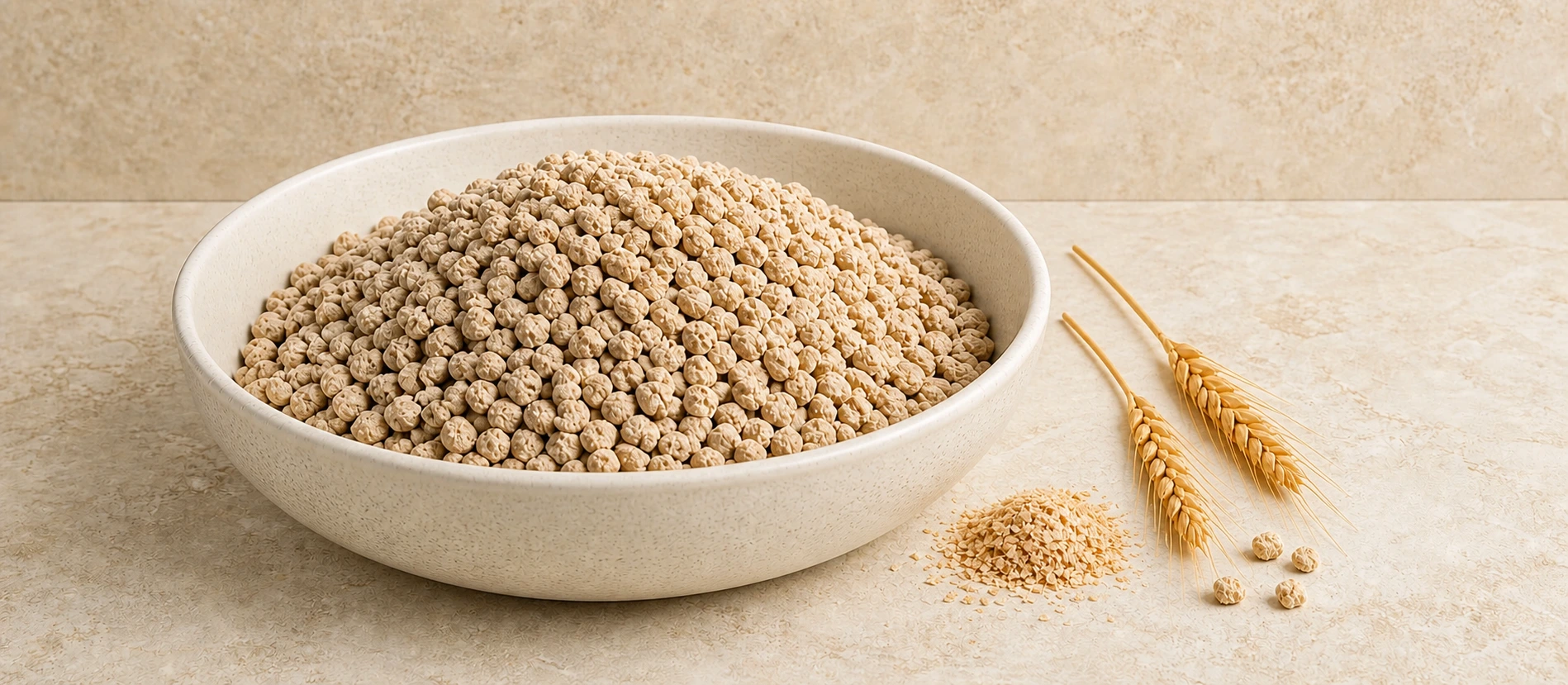 Wheat Cat Litter for Lightweight Natural Freshness product sample
